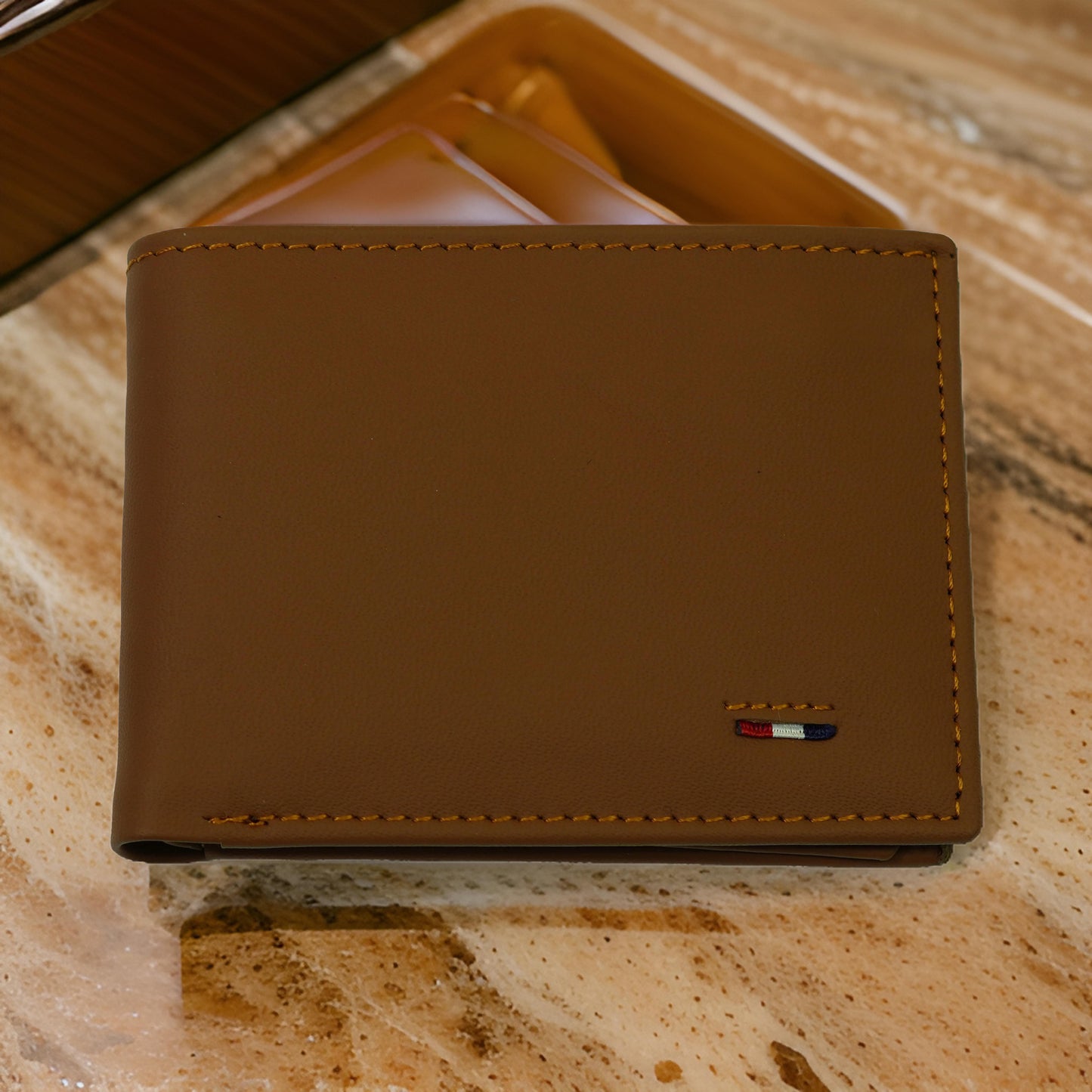 Premium Pure Leather Wallet – Stylish, Durable & Tommy Hilfiger Inspired