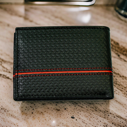 Textured Unique Finish Of Premium Cow Leather Bifold Wallet – Stylish & Secure